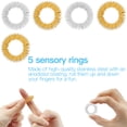 thumbnail image 2 of Juego de juguetes sensoriales para niños y adultos, paquete de juguetes sensoriales antiansiedad, juguetes de burbujas simples para autismo TDAH, 2 of 8