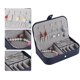 thumbnail image 2 of Cajas De Almacenamiento Plegables, Con Cinco Ganchos Vitrina De Joyería De Cuero De Moda De Pu, Para Accesorios Pequeños, Anillos Y Aretes Al Aire Libre, Viajes ANGGREK Descripción de la referencia, 2 of 5