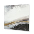 thumbnail image 2 of Designart "Marble Eruption in Black III" Abstract Marble Metal Wall Art, 2 of 5