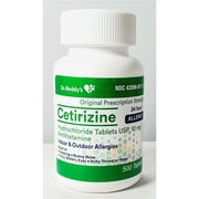 Dr Reddys Cetirizine Hydrochloride Antihistamine 10mg - 500 Tablets