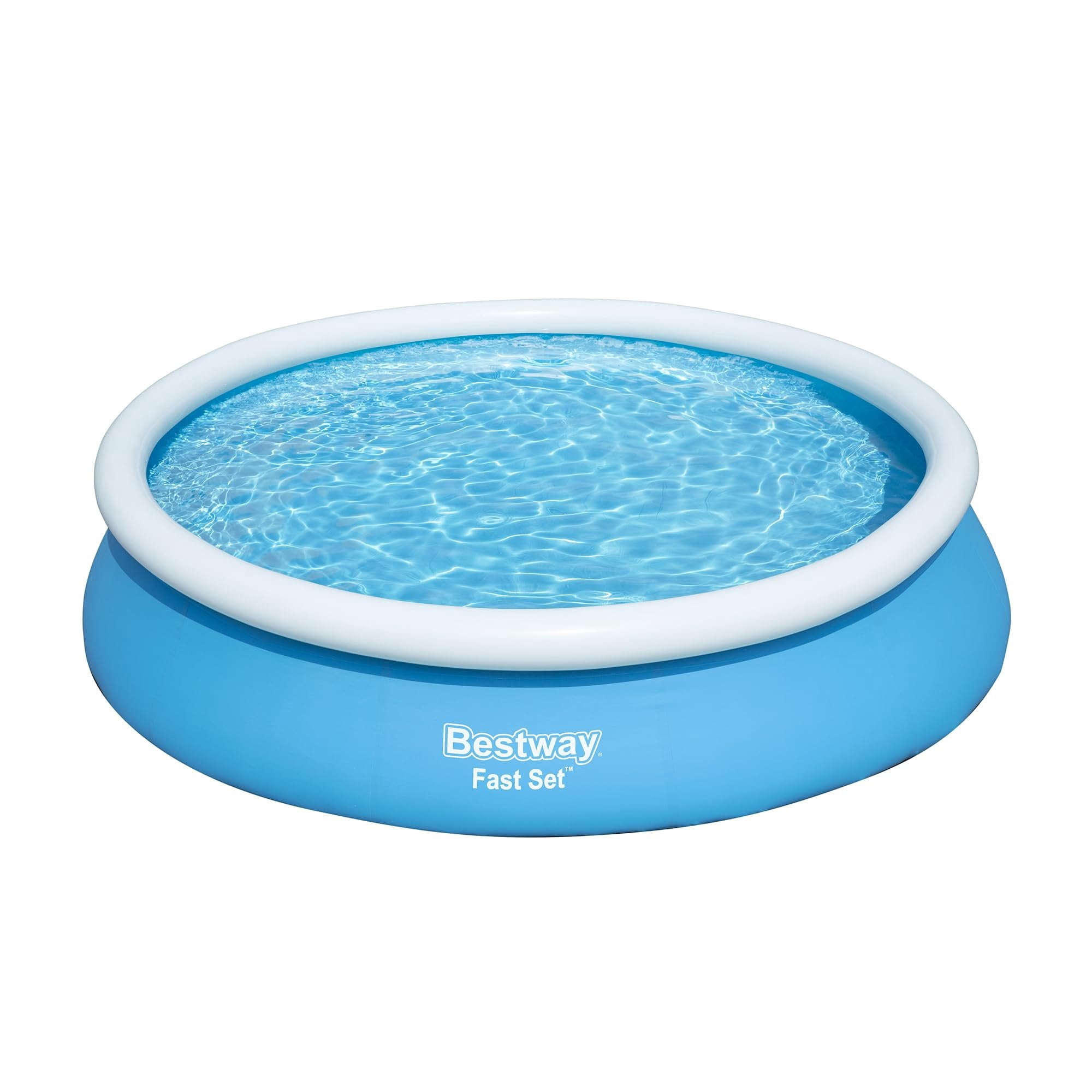 Bestway 57275E Fast Set Up 12ft x 30in Inflatable Above Ground Swimming Pool w/330 GPH Filter Pump