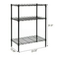 thumbnail image 2 of Zimtown 3-shelf Wire Shelving,  Adjustable Storage Rack Unit, Microwave Bakers Rack Garage Kitchen Organizer, Capacity for 200 lbs, 2 of 6