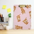 thumbnail image 6 of FMSHPON Lovely Cat Clipboard Hardboard Wood Nursing Clip Board and Pull for Standard A4 Letter 13x9 inches, 6 of 7