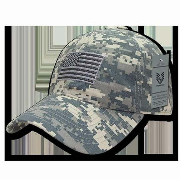 Relaxed Ripstop Cap, USA Flag, ACU