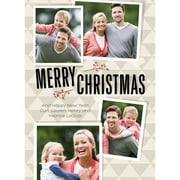 Holly Triangles Standard Holiday Card