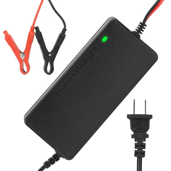 12V 10-Amp 10A Smart Fast Charger for Lithium Iron Phosphate (LiFePO4) Battery
