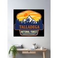 thumbnail image 2 of Talladega National Forest Poster Wall Art, Modern Wall Decor, 16x24 UNFRAMED, 2 of 3