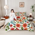 thumbnail image 4 of Castle Fairy Female Men Vintage Flower Full Size Comforter Sets,Exotic Style Bedding Sets, 4 of 8