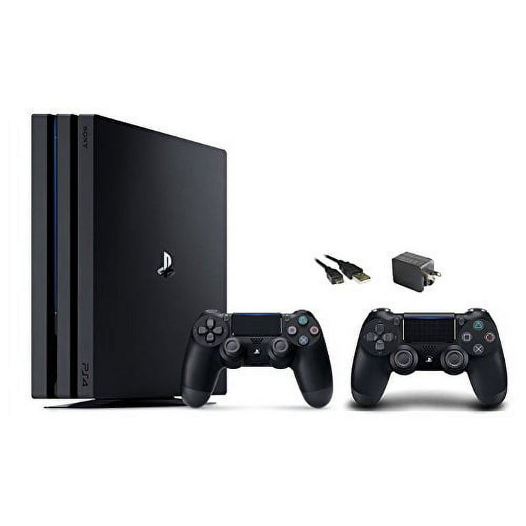Sony PlayStation 4 Console Bundle with two Dualshock Wireless Controllers
