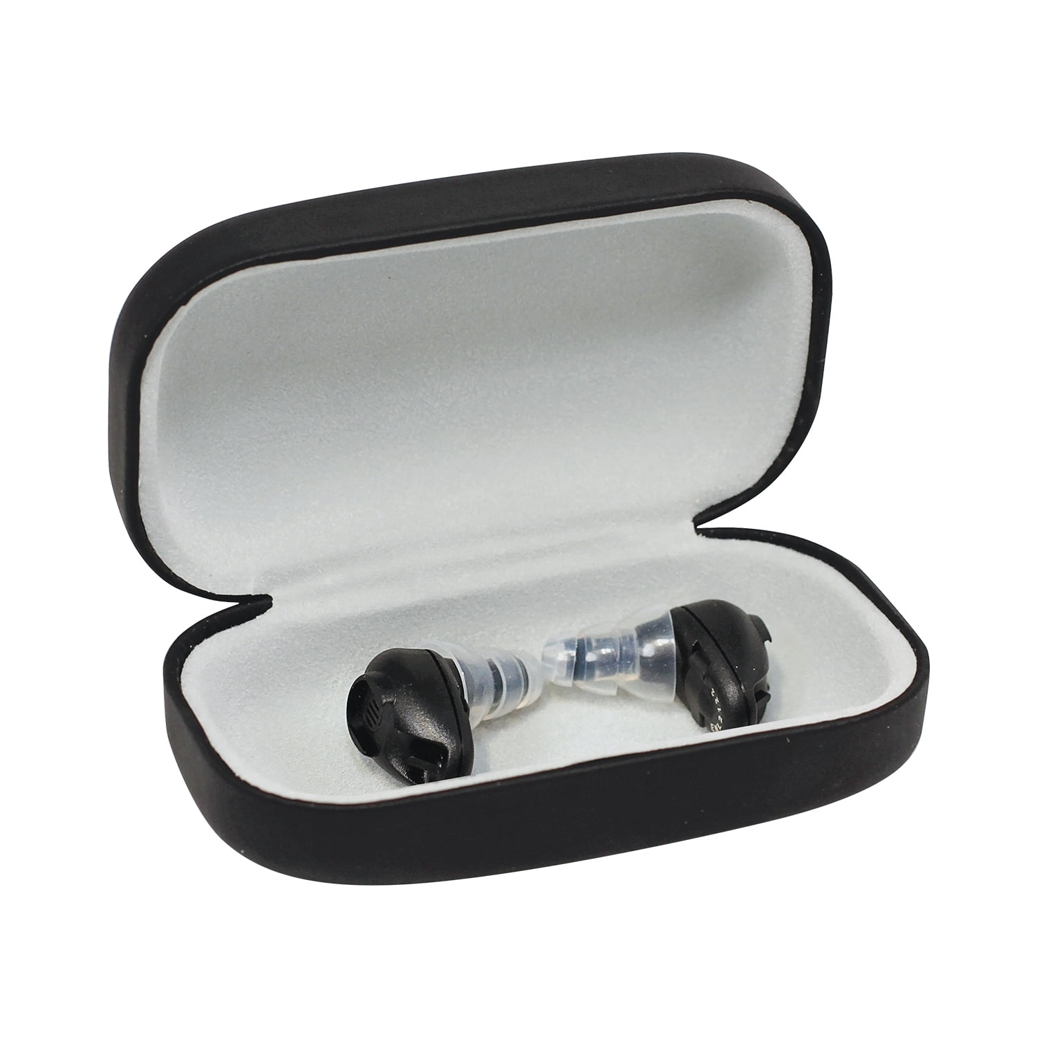 Lucid Hearing Enlite - In the Ear Over The Counter (OTC) Hearing Aid -Black Pair