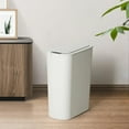 thumbnail image 4 of Bathroom Trash Can with Lid 13L Touchless Trash Can for Home Office Bathroom, 4 of 9