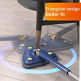 thumbnail image 5 of Trapeador de limpieza ajustable giratorio 360, trapeador triangular telescópico para bañera/, 5 of 5