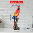 thumbnail image 4 of Reloj De Pared Con Forma De Gato O Loro, Adorno Silencioso Para Colgar En La Cocina, La Oficina O El Hogar. Figura Decorativa De Resina Con Forma De Pájaro. Ideal Como Regalo De Inauguración., 4 of 8