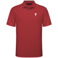 thumbnail image 2 of Men's Levelwear Red Philadelphia Phillies Detect Insignia Polo, 2 of 4