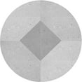 thumbnail image 1 of Ahgly Company Indoor Round Patterned Dark Gray Area Rugs, 7' Round, 1 of 6