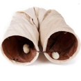 thumbnail image 4 of Jouets de Tunnel de Chat avec 2 Trous pour Explorer 120x25cm, 4 of 5
