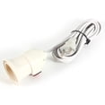 thumbnail image 3 of Cable Light Bulb Socket,E27 Bulb Base Adaptor Extension Cord Light Bulb Socket Light Bulb Socket Striking Appearance, 3 of 10