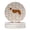Multicolor, variant on Saint Bernard Merry Christmas Large Sandstone Coasters Pack of 4 4 in x 4 in