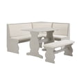 thumbnail image 1 of Linon Ensemble de Coin Repas en Bois Natasha Gris, 1 of 27