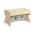 thumbnail image 2 of Jonti-Craft 5726JC Deluxe Building Table - Traditional Brick Compatible, 2 of 2