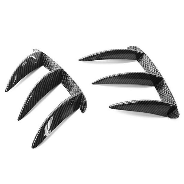 For Mercedes W176 A250 A45 AMG Carbon Front Bumper Spoiler Canards Lip  Splitters