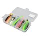 thumbnail image 4 of Señuelo de pesca de silicona de 7cm, juego de cebo de pesca con cola en T suave de dos colores, juego de accesorios de pesca para pesca en agua salada, 4 of 14