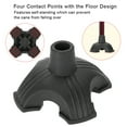 thumbnail image 1 of Cane Tip Rubber Anti Skid Self Standing Four Base Support Walking Cane Pad 19mm, 1 of 7