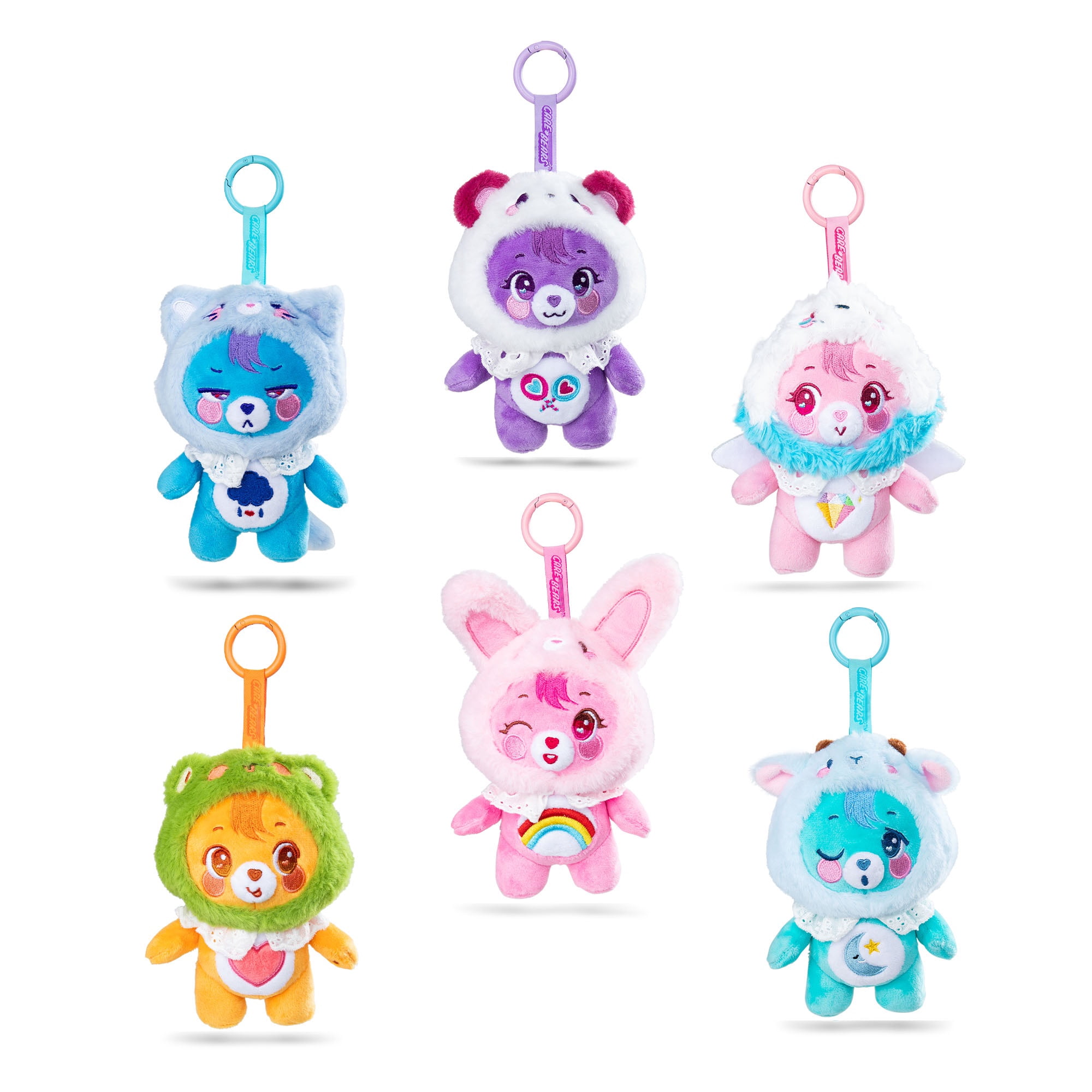 Care Bears Cutie Companions 6" Plush Dangler Assortment