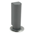 thumbnail image 2 of Magnetic Door Stoppers, Stainless Steel No Drilling Wedge Stops, No Drill Strong Door Stopper, Heavy Duty Catch Holder to Keep Doors Open, 1 Set, 3.0x1.0" & 1.65x0.62", 2 of 6