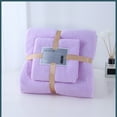 thumbnail image 4 of TERGAYEE Bath Towels and Towels Set, 1 Bath Towels, 1 Towels, 100%Polyester Lighter Weight, Quicker to Dry, Super Absorbent, 4 of 4