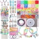 thumbnail image 1 of Kit de fabricación de pulseras LovelyMoon con 3400 cuentas para niñas de 6 a 12 años, 1 of 6