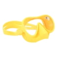 thumbnail image 3 of Gafas de buceo antivaho de vidrio templado, máscara de buceo con correa de silicona, gafas de natación panorámicas plegables, color amarillo, 3 of 14