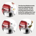 thumbnail image 4 of Pouring Shield K45DH Dough Hook for 4.5-5QT Mixer Bowl for Stand Mixer Attachments, 4 of 5