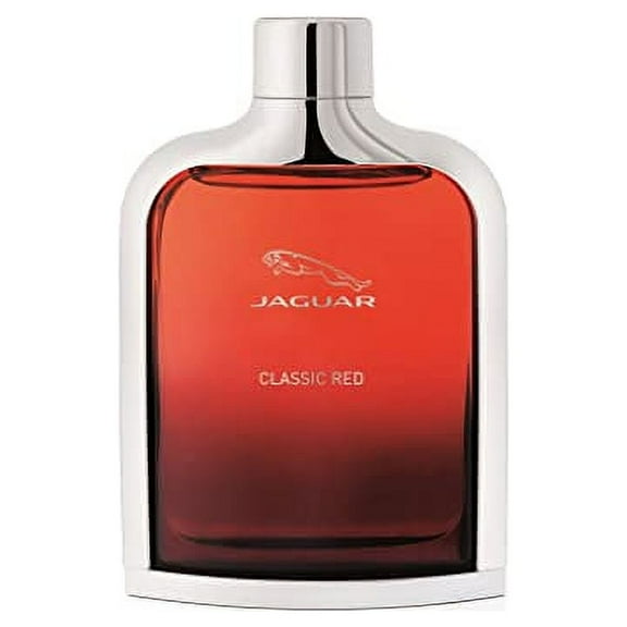 Jaguar Classic Red Eau de Toilette Spray for Men, 3.4 Fl Oz