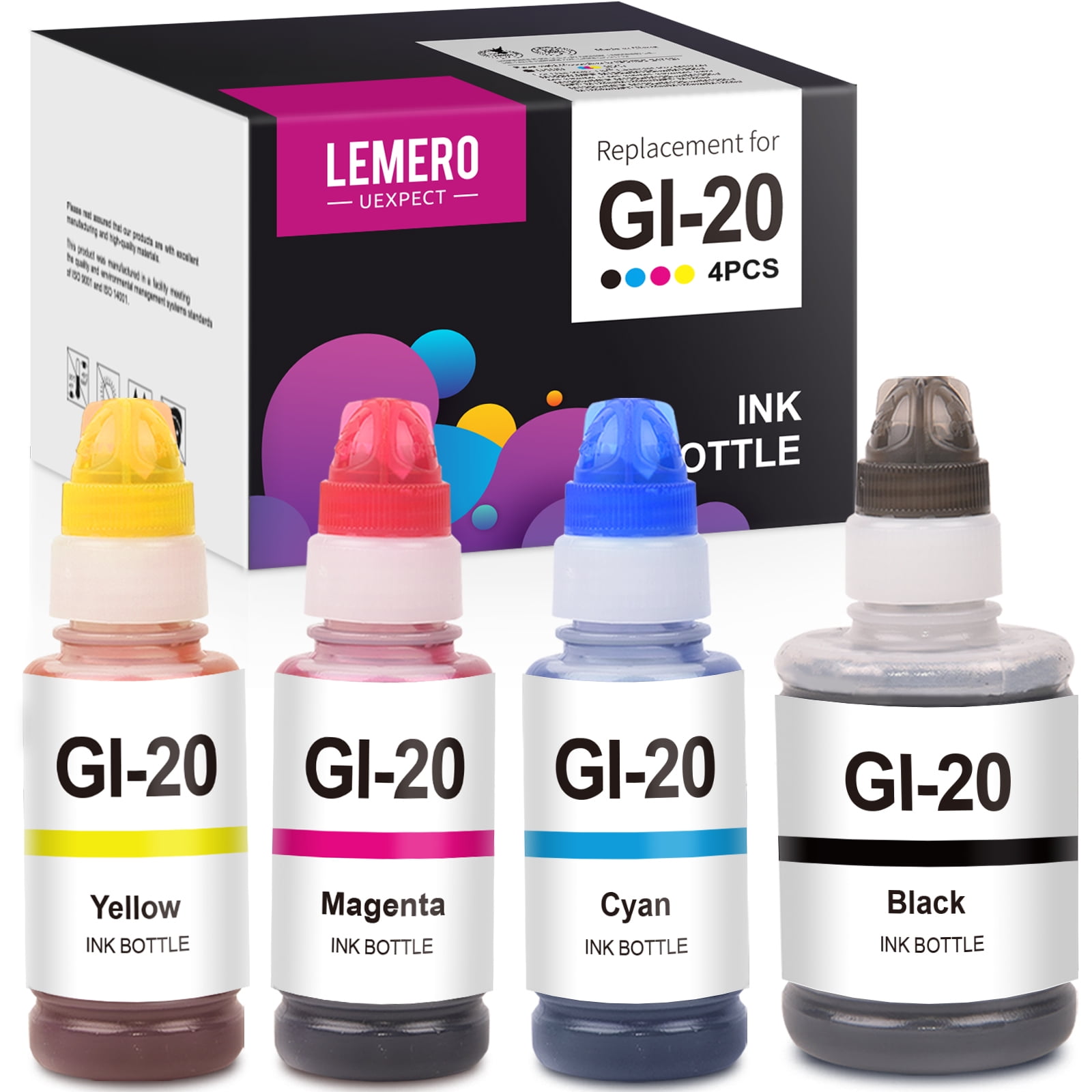 GI20 Compatible Ecotank Ink Replacement for Canon GI20 GI20 Ink Bottle