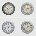 thumbnail image 3 of Vintage Quartz Wall Clock 30cm Silent Non Ticking Large Numbers & HD Glass, Vintage Copper, 3 of 5