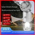 thumbnail image 1 of Lámpara de camping con ventilador Solar, interruptor de estiramiento portátil, lámpara de camping con batería de litio, lámpara BMW de carga directa USB, 1 of 5