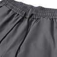 thumbnail image 6 of EOYWHK Mens Shorts Quick Dry with Pockets Elastic Waist Drawstring Sports Shorts for Men Soft Lightweight Breathable Casual Activewear Gray, Size XL, 6 of 8
