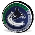 thumbnail image 1 of NHL Vancouver Canucks Game Day Round Cushion, 20", 1 of 4