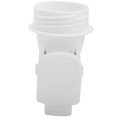 thumbnail image 1 of Milk Bag Clip Adapter, No Rust Steel Spring Safe  Adapter, Food Grade PP White For Bimirth Flange Daily Life Home Mummy White, 1 of 8
