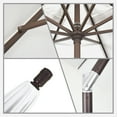 thumbnail image 3 of Sunset Series Patio Market Umbrella in Olefin with Aluminum Pole Aluminum Ribs Auto Tilt Crank Lift, 3 of 5