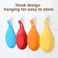 thumbnail image 4 of Silicone Spoon Rest Nonstick Soup Ladle Rest Spatula Holder Spoon Spatula Holder Heat Resistant Kitchen Cooking Utensil, Orange, 4 of 8