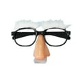 thumbnail image 2 of Funny Big Nose Glasses - White Plastic Halloween Costume Party Props for Adults, Clown Glasses for Cosplay & Festivals, 15x7x6cm (5.91x2.76x2.36in), 2 of 6