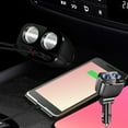 thumbnail image 6 of USB C Car Charger Adapter with Type-C Cable, Fast Charge Cigarette Lighter Splitter 2-Socket, Dual Car Cigarette Lighter Adapter with LED Voltmeter, 12V/24V Splitter for Car GPS Dash Cam Phone, 6 of 6