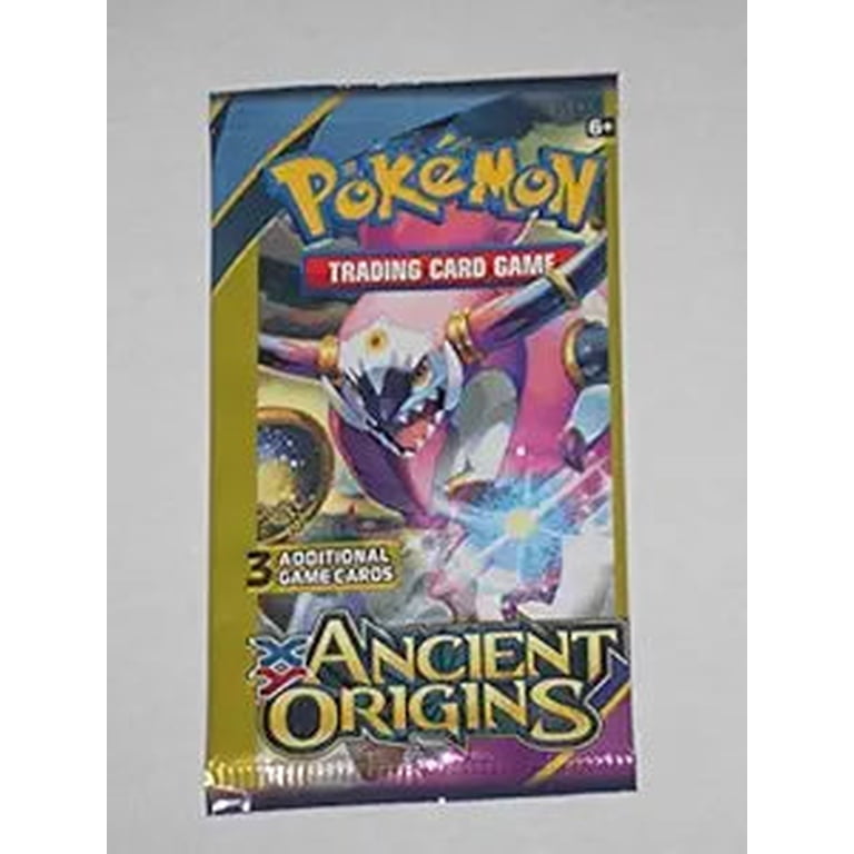 Pokemon XY Ancient Origins 3-Card Booster Pack - Walmart.com