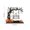 B, variant on Halloween Wooden Pumpkin Ghost Skull Rocking Swing Tabletop Ornament - Tiered Tray Mantel Coffee Table Windowsill Farm Indoor Desktop Spooky Mini Ornament Statue