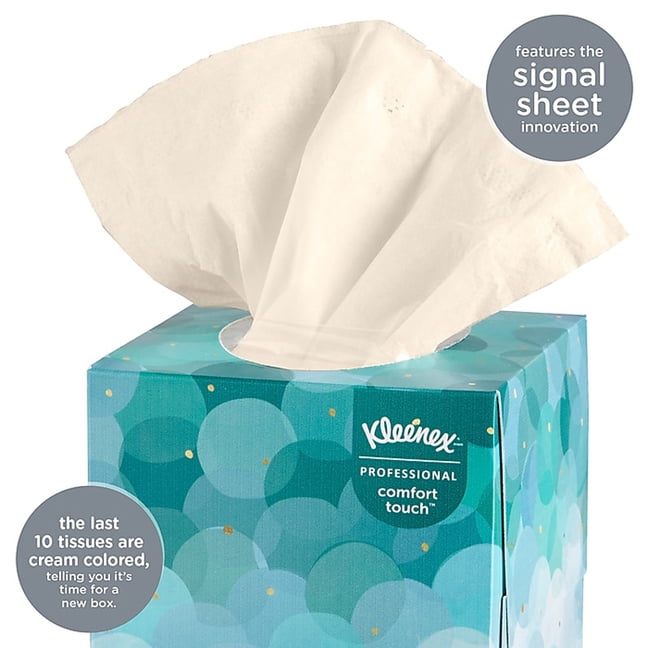 Kleenex Boutique Standard Facial Tissue, 2-Ply, 95 Sheets/Box (Other ...
