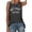 Grey, variant on Not Today Satan Tank Tops for Women Fashion Clothing Summer Sleeveless Christian Tank Top 2026 Loose Fit Jesus Camisole , XXL