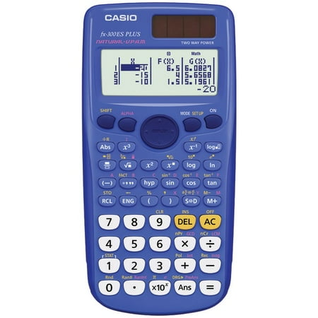 CASIO FRCTN/SCIENTFC CALC BLU