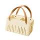 thumbnail image 4 of Canasta de almacenamiento portátil, cesta de ducha con mango, bolso de ducha multipropósito, contenedor de organizador de tocador para el dormitorio Crema, 4 of 8